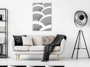 Canvas Tavla - White Detail Vertical - 40x60