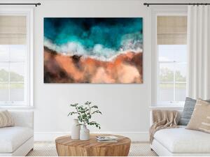 Canvas Tavla - Waves in the Sand Wide - 90x60