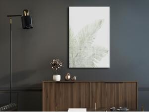 Canvas Tavla - Velvet Green Vertical - 40x60