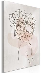 Canvas Tavla - Sophie's Flowers Vertical - 40x60