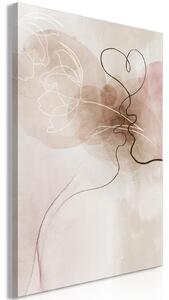 Canvas Tavla - Tangled in Dreams Vertical - 40x60