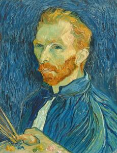 Vincent van Gogh - Konsttryck Self-Portrait, 1889, (30 x 40 cm)