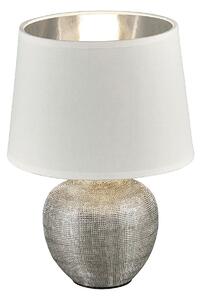 Trio Lighting Luxor bordslampa 26cm E27 silver -