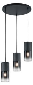 Trio Lighting Robin taklampa 3L E27 mattsvart -