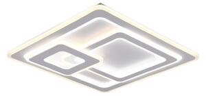 Trio Lighting Mita LED plafond square mattvit -