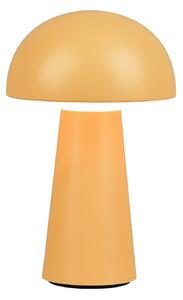 Trio Lighting Lennon LED bordslampa gul uppladdningsbar -