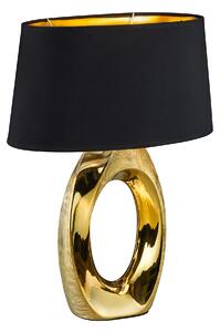 Trio Lighting Taba bordslampa 52cm E27 guld/ svart - Guld|Svart