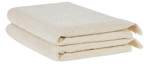 Handduk Atiu set om 2 Beige - Beige