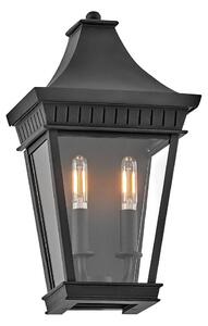 Hinkley HK-CHAPEL-HILL7-MB - Utomhuslampa CHAPEL HILL 2xE14/40W/230V IP44