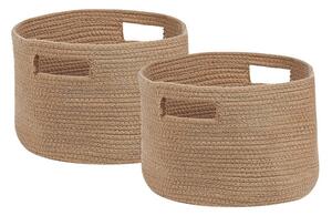 Korg Chiniot set om 2 Beige/naturlig - Beige/naturlig