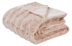 Pläd Salka Rosa, 150x200 cm - Rosa, 150x200 cm