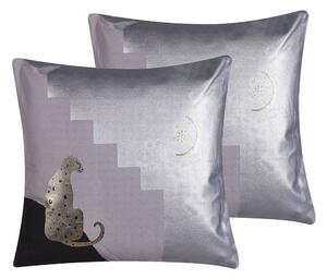 Prydnadskuddar Digitalis set om 2 -