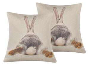 Prydnadskuddar Buxus set om 2 -