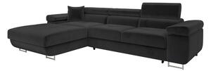 Gabina Soffa med Divan 3-sits - Svart