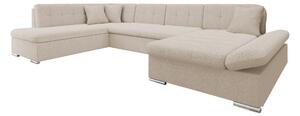 Zumar Soffa med Divan och Schäslong 4-sits - Beige