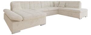 Zumar Soffa med Divan och Schäslong 4-sits - Beige