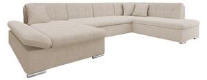 Zumar Soffa med Divan och Schäslong 4-sits - Beige