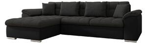 Camior Soffa med Divan 3-sits - Svart