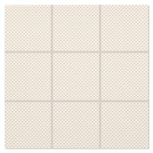 Mosaik Klinker Paintbox Ljusbeige-Våffla Matt-Relief 30x30