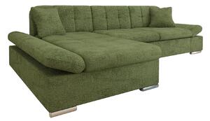 Vananda Soffa med Divan 3-sits - Grön