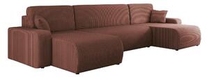 Barile Soffa Dubbeldivan 4-sits - Rosa