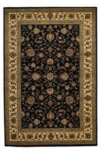 Marrakesh Isfahan svart - maskinvävd matta