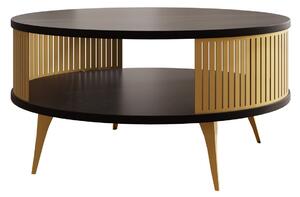 Galia Soffbord 75 cm - Guld/Svart