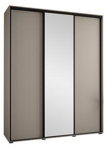 Norrebon Garderob med Spegel 200x235 cm - Beige