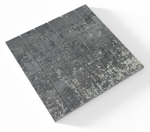 Mosaik Klinker Metalo Svart Matt 30x30