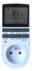 Digital timer switch weekly 16A/230V