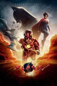 Poster, Affisch The Flash - Worlds Colllide