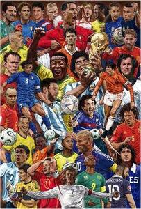 Poster, Affisch Legendary Footballers