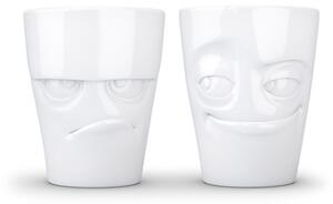 Kaffekoppar med ansikte