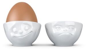 Äggkoppar med ansikte