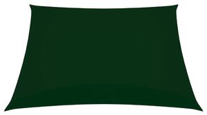 Solsegel oxfordtyg fyrkantigt 4,5x4,5 m mörkgrön