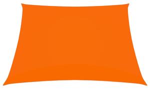 Solsegel oxfordtyg fyrkantigt 4,5x4,5 m orange