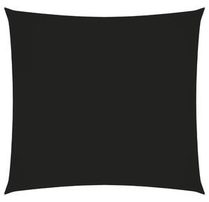 Solsegel oxfordtyg fyrkantigt 2,5x2,5 m svart
