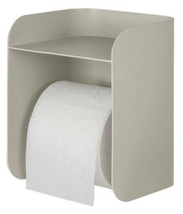 Mette Ditmer - CARRY Toilet Roll Holder - Toalettpappershållare - Sand Grey - W12,8 x L14x H18,5 cm