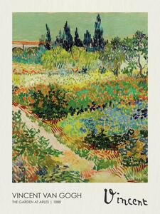 Bildreproduktion The Garden at Arles (1888), Vincent van Gogh