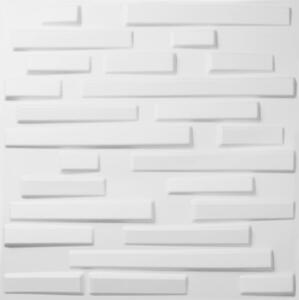 WallArt 3D Väggpaneler 24 st GA-WA13 ventura - Vit