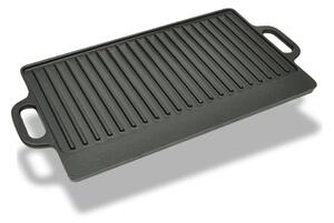 Grillplatta gjutjärn 50x23 cm vändbar