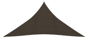 Solsegel 160 g/m² brun 5x7x7 m HDPE - Brun