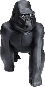 KARE DESIGN Proud Gorilla Figur - Svart Polyresin