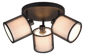 Trio Lighting Burton spot 3L E14 mattsvart -