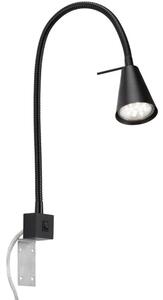 Briloner 2080-015 - LED vägglampa COMFORT LIGHT 1xGU10/5W/230V svart