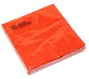 Engångsartiklar till fest, Vallmo, Servetter - Korall (20-pack)