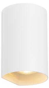 Smart vägglampa vit rund inkl 2 st WiFi GU10 - Sabbir