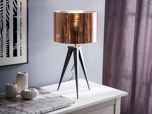 Bordslampa i Koppar Färg Unik Design Tre Ben Beliani