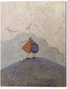 Canvastavla Sam Toft - Love on a Mountain Top