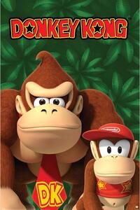 Poster, Affisch Nintendo - Donkey Kong And Diddy Kong